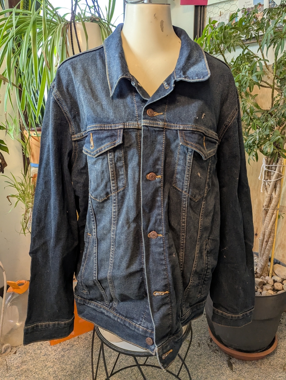 Men's Levi's Signature Gold Label Denim Jacket Sz Lg